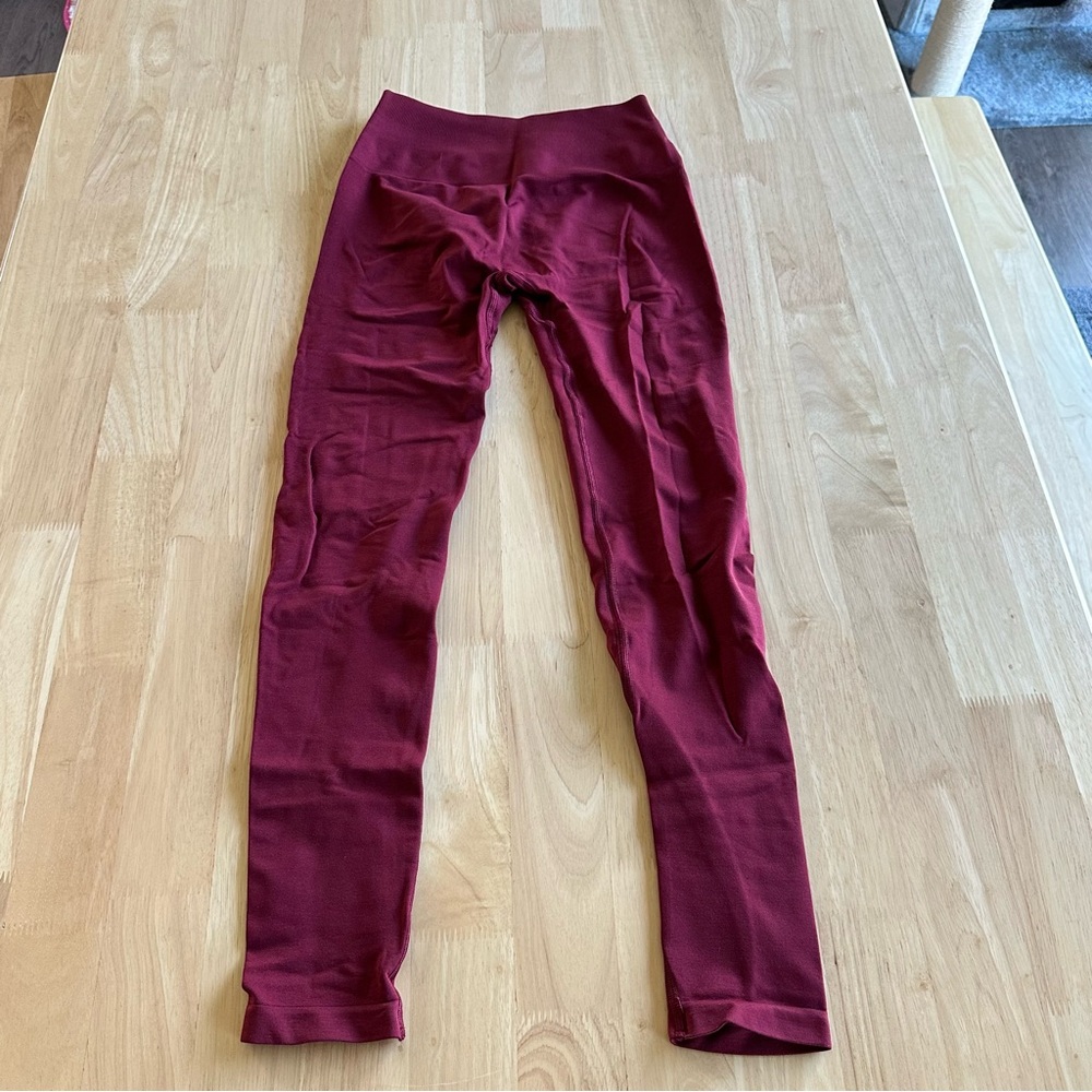 Alphalete Amplify Red Leggings